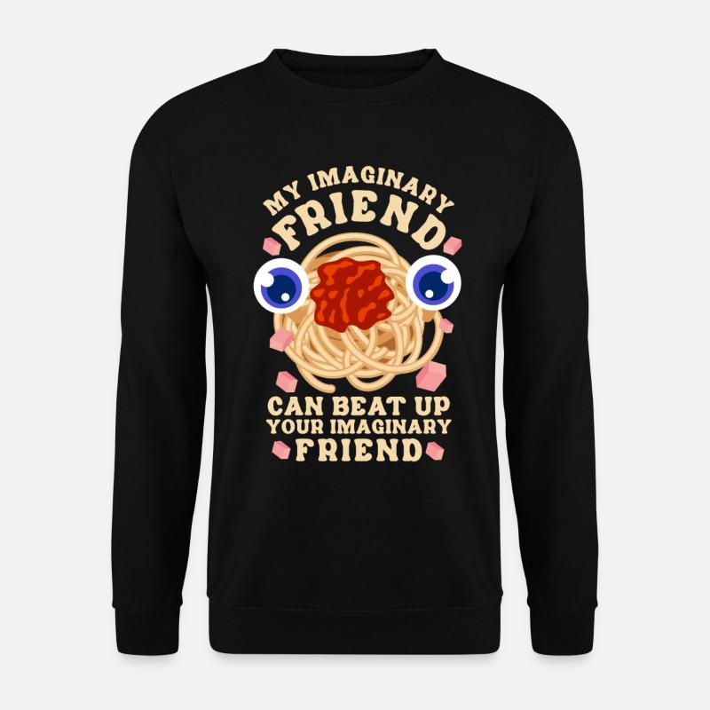 Le monstre spaghetti volant - Sweat-shirt Unisexe - noir