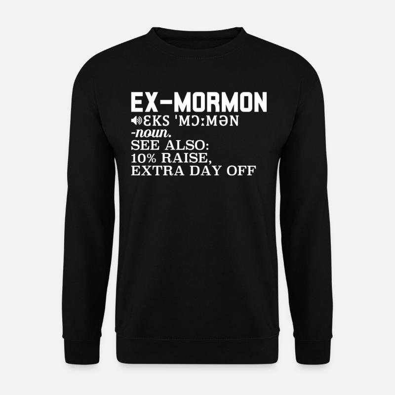 Post-Mormon Exmo - Unisex Sweatshirt - black