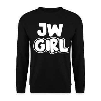 Die Zeugen Jehovas - Unisex Pullover - Schwarz - Vorne - Alina (178cm) & Michal (187cm)