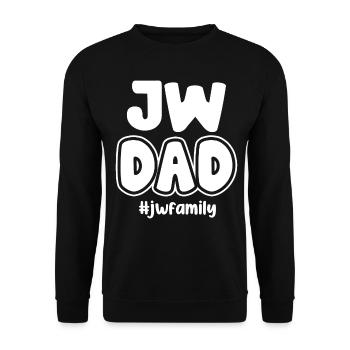 Die Zeugen Jehovas - Unisex Pullover - Schwarz - Vorne - Alina (178cm) & Michal (187cm)