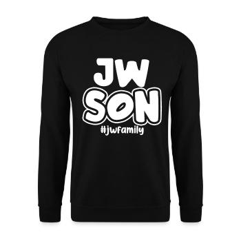 Die Zeugen Jehovas - Unisex Pullover - Schwarz - Vorne - Alina (178cm) & Michal (187cm)