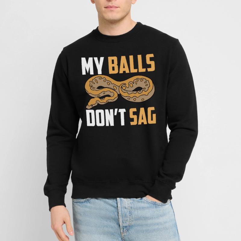 Serpent python boule Sweat-shirt Unisexe