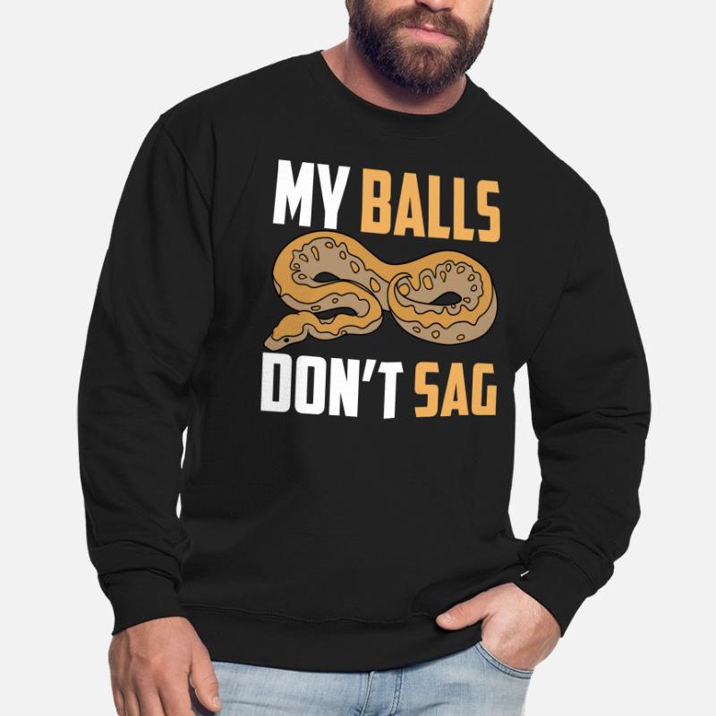 Serpent python boule Sweat-shirt Unisexe