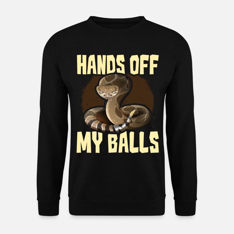 Serpent python royal - Sweat-shirt Unisexe - noir