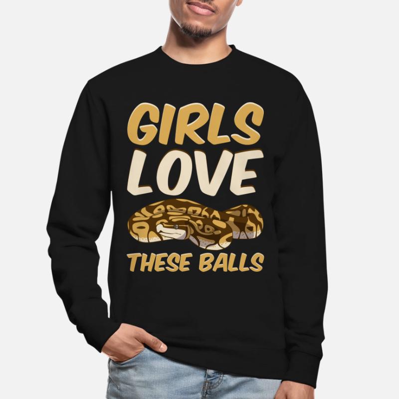 Ball Python Snake Unisex Sweatshirt