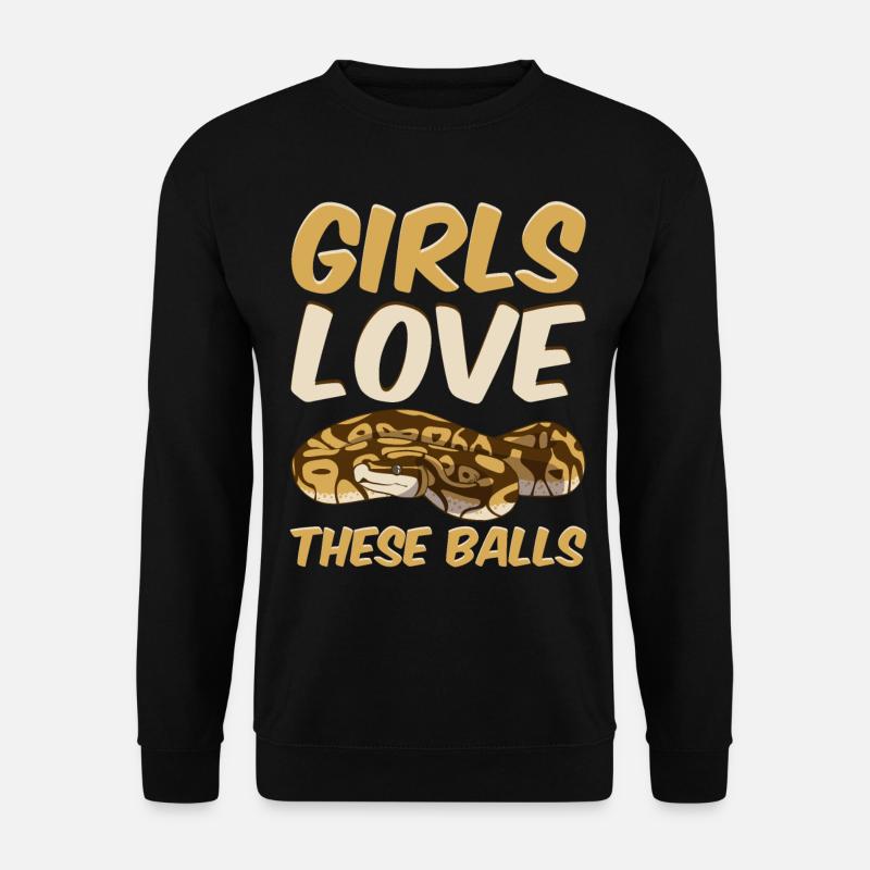 Serpent python royal - Sweat-shirt Unisexe - noir