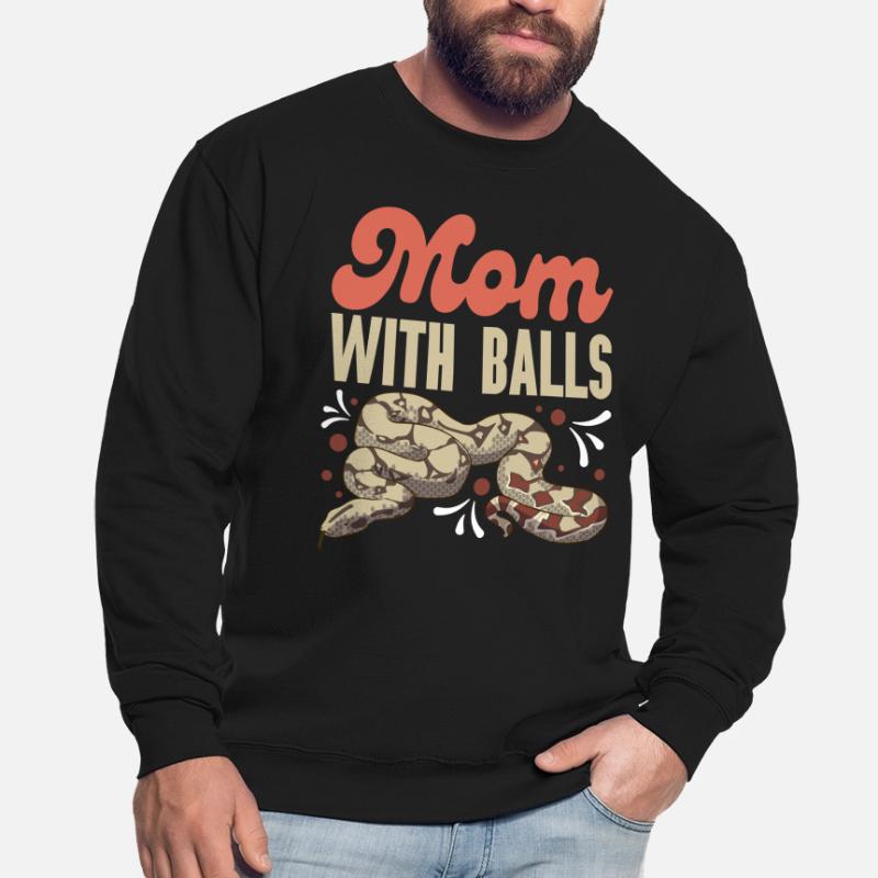Serpent python boule Sweat-shirt Unisexe