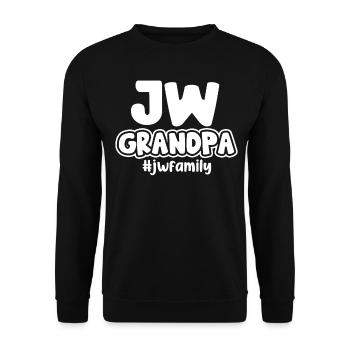 Die Zeugen Jehovas - Unisex Pullover - Schwarz - Vorne - Alina (178cm) & Michal (187cm)
