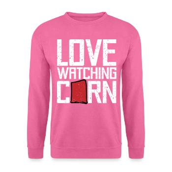 Lustiges Cornhole Corn Hole - Unisex Pullover - Pink - Vorne
