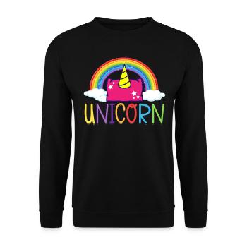 Cornhole corn hole - Unisex Sweatshirt - black - Front - Alina (178cm) & Michal (187cm)
