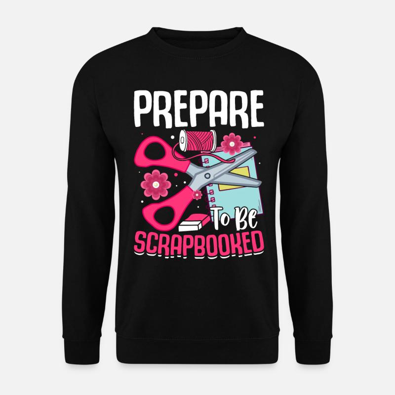 Scrapbooking Scrapbooker - Unisex Pullover - Schwarz