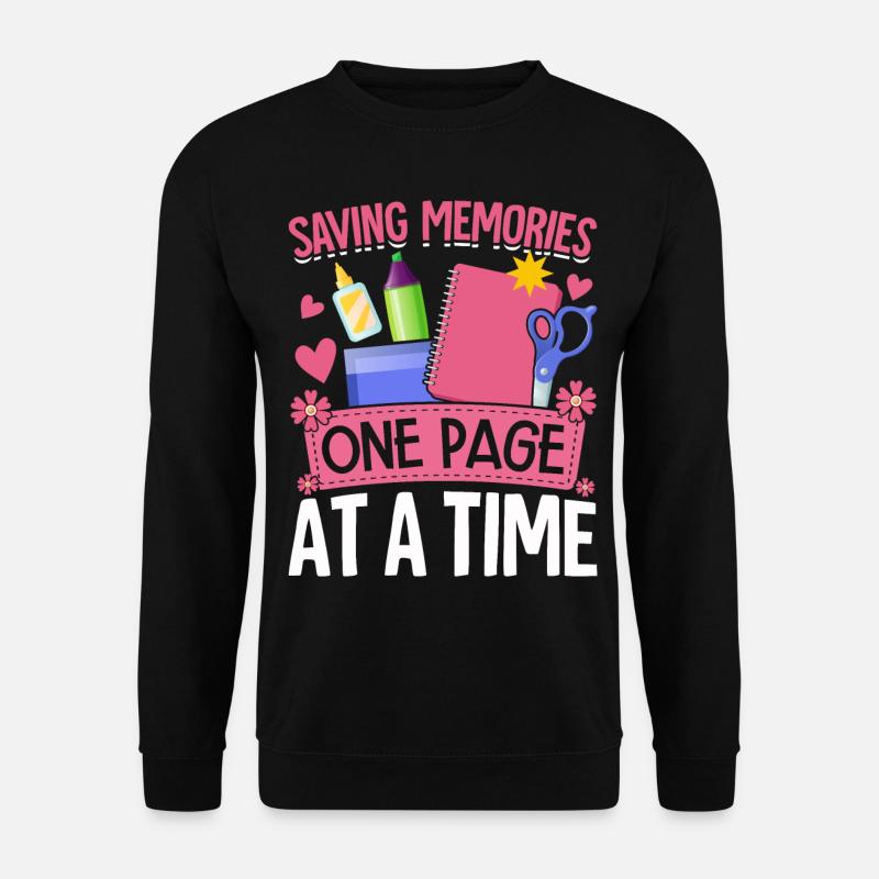Scrapbooking Scrapbooker - Unisex Sweatshirt - black