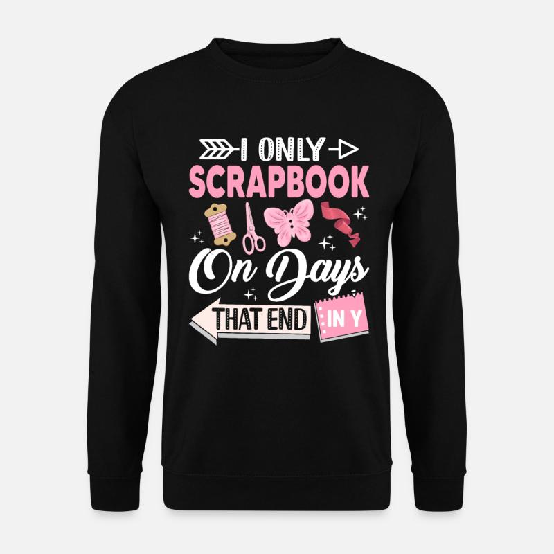 Scrapbooking Scrapbooker - Unisex Pullover - Schwarz
