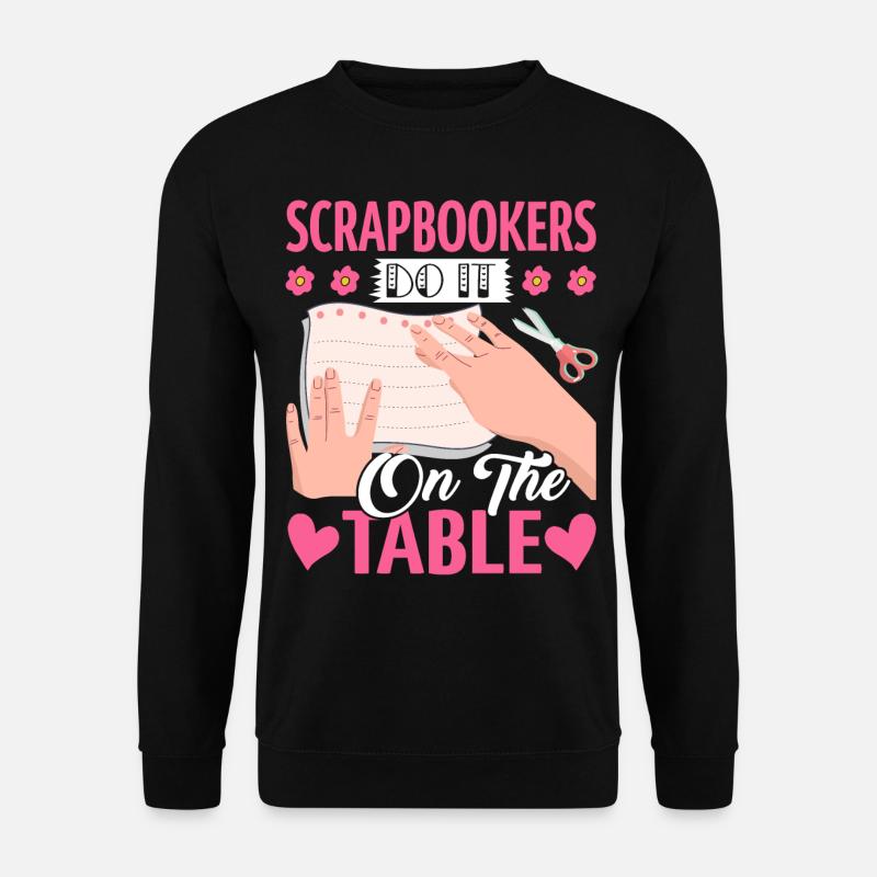 Scrapbooking - Unisex Sweatshirt - black