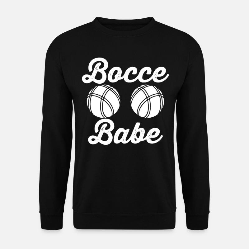 Bocce Ball Spieler - Unisex Pullover - Schwarz