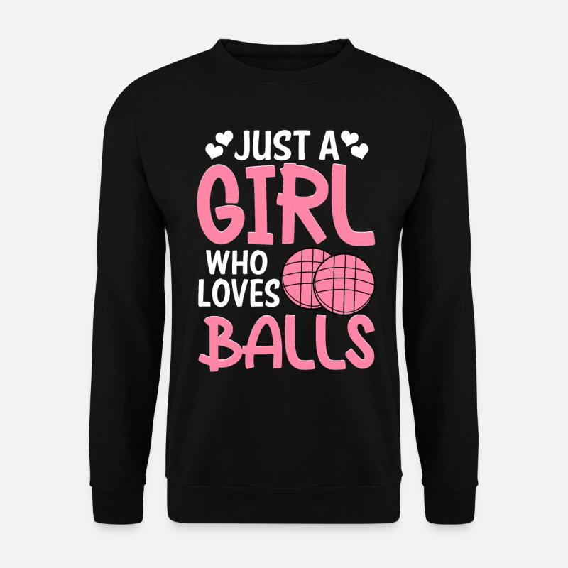 Bocce Ball Player - Unisex Sweatshirt - black
