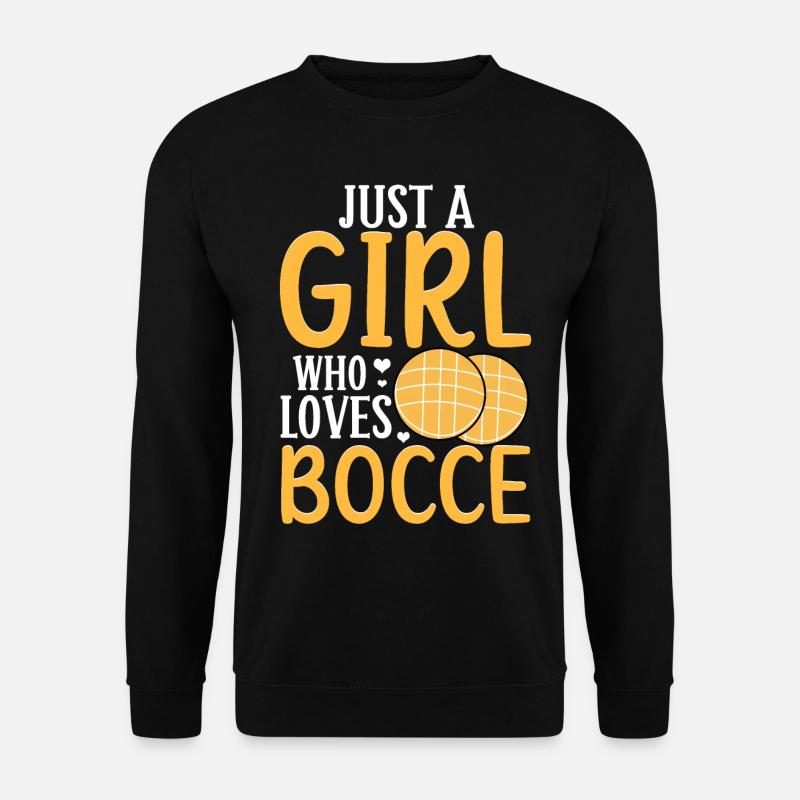 Bocce Ball Spieler - Unisex Pullover - Schwarz