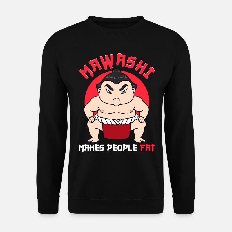 Sumo-Ringer Sumo-Ringen - Unisex Pullover - Schwarz