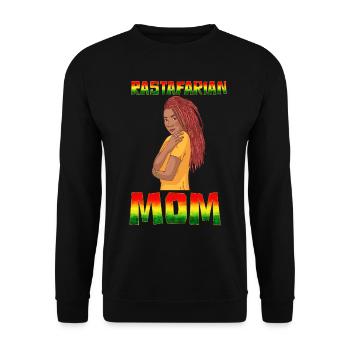 Rastafari Rasta - Unisex Pullover - Schwarz - Vorne - Alina (178cm) & Michal (187cm)