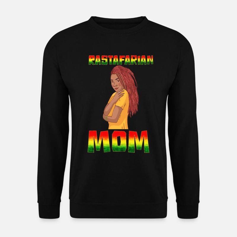 Rastafari Rasta - Unisex Pullover - Schwarz