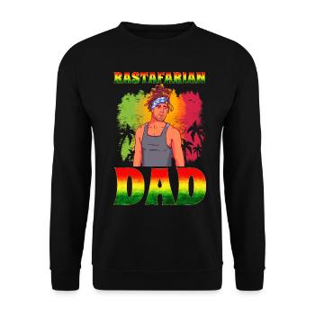 Rastafari Rasta - Unisex Pullover - Schwarz - Vorne - Alina (178cm) & Michal (187cm)