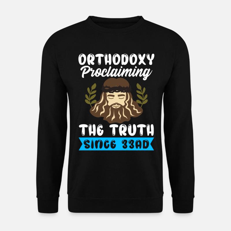 Orthodoxe - Unisex Pullover - Schwarz