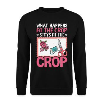 Scrapbooking Scrapbooker - Sweat-shirt Unisexe - noir - Devant - Alina (178cm) & Michal (187cm)