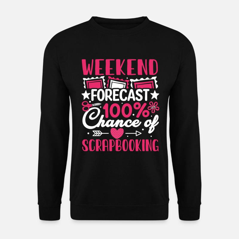 Scrapbooker - Unisex Pullover - Schwarz