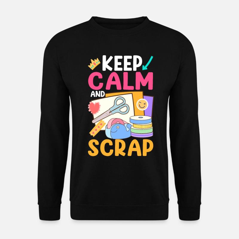Scrapbooking Scrapbooker - Unisex Sweatshirt - black