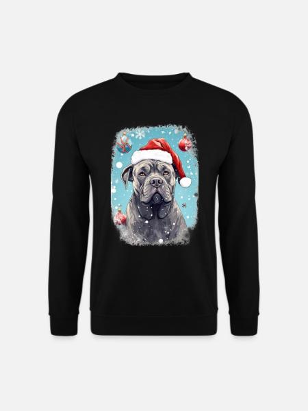 Cane Corso Weihnachten - Unisex Pullover - Schwarz