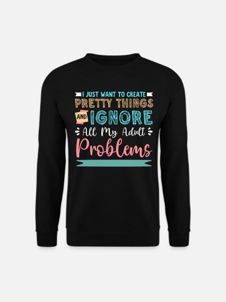 Scrapbooking Scrapbooker - Unisex Sweatshirt - black