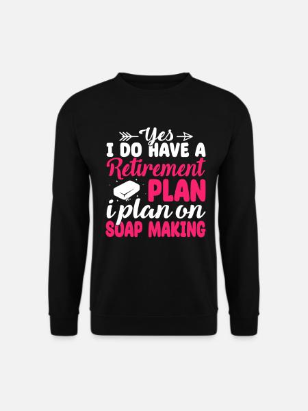 Savonnier Savonnologue - Sweat-shirt Unisexe - noir