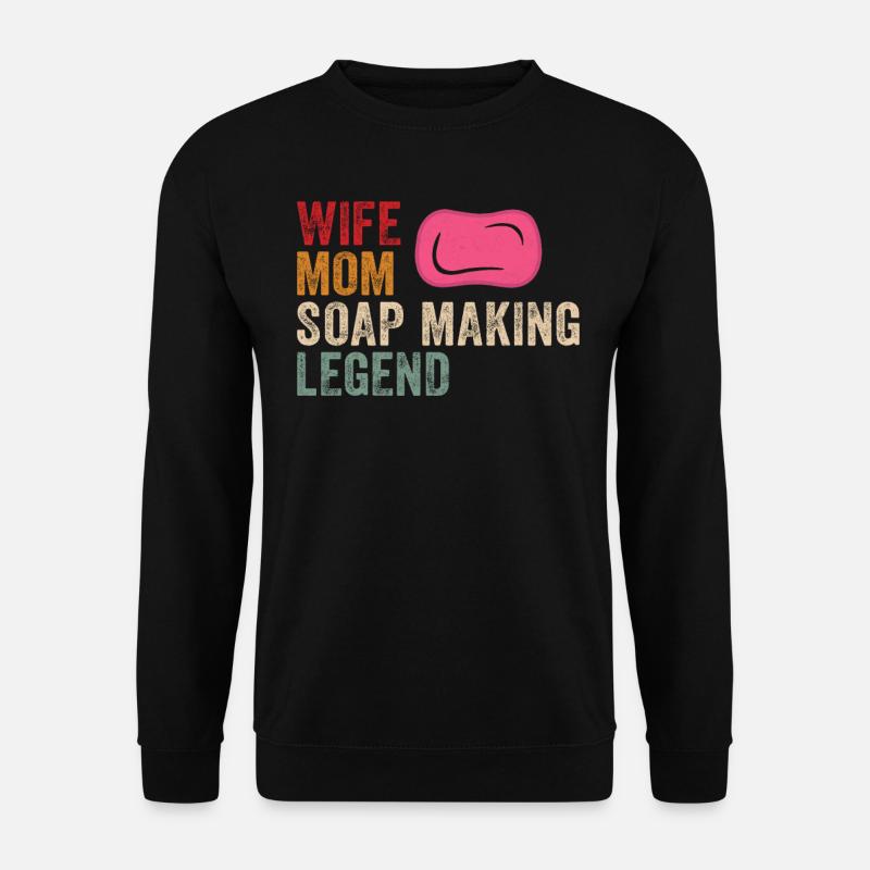 Fabricant de savon Soapologist - Sweat-shirt Unisexe - noir