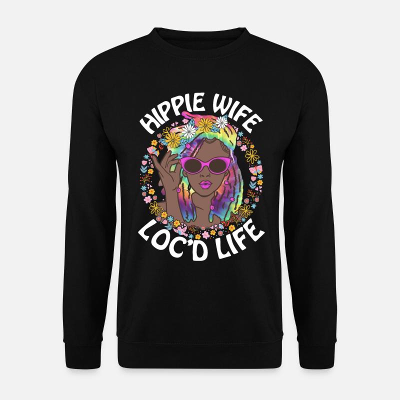 Dreadlocks - Sweat-shirt Unisexe - noir