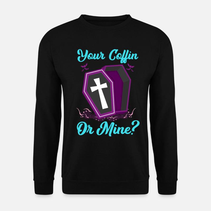 Funny Gothic Goth - Unisex Sweatshirt - black