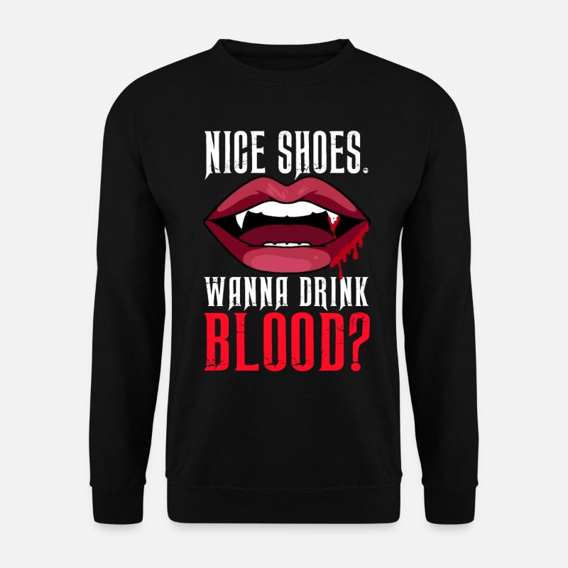 Lustige Gothic Goth - Unisex Pullover - Schwarz