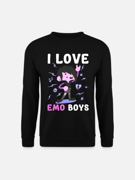 Egirl fille émotionnelle - Sweat-shirt Unisexe - noir