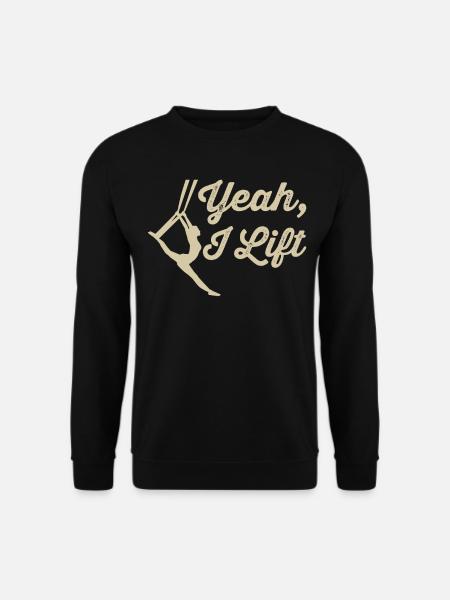 Acrobate de soie aérienne - Sweat-shirt Unisexe - noir