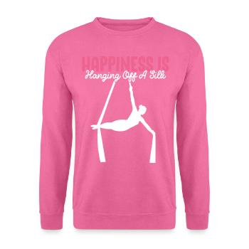 Aerial Silk Aerialist - Unisex Sweatshirt - pink - Front