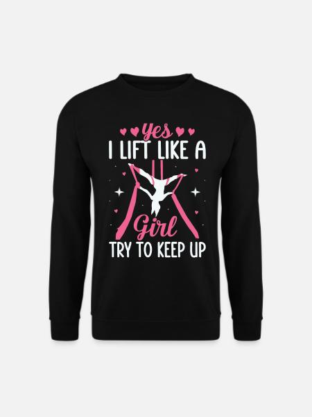 Aerial Silk Aerialist - Unisex Pullover - Schwarz
