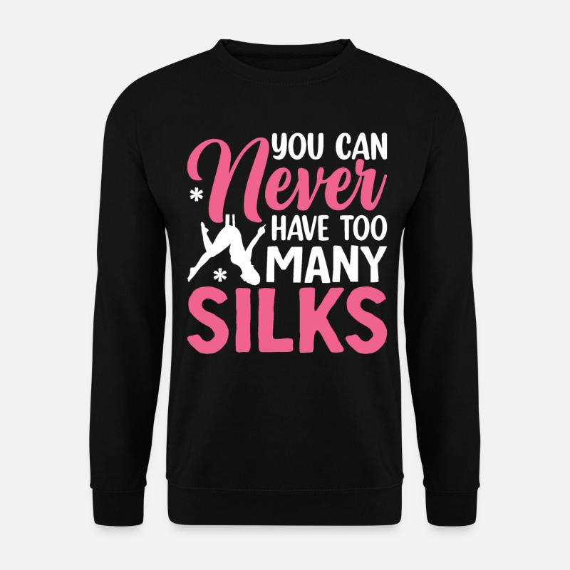 Aerial Silk Aerialist - Unisex Pullover - Schwarz