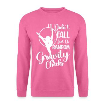 Aerial Silk Aerialist - Unisex Sweatshirt - pink - Front