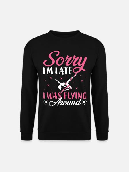 Aerial Silk Aerialist - Unisex Pullover - Schwarz