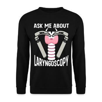 Anesthésiste Anesthésiologie - Sweat-shirt Unisexe - noir - Devant - Alina (178cm) & Michal (187cm)