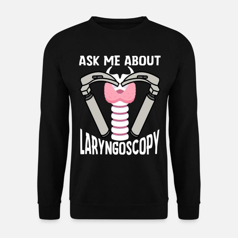 Anästhesist Anästhesiologie - Unisex Pullover - Schwarz