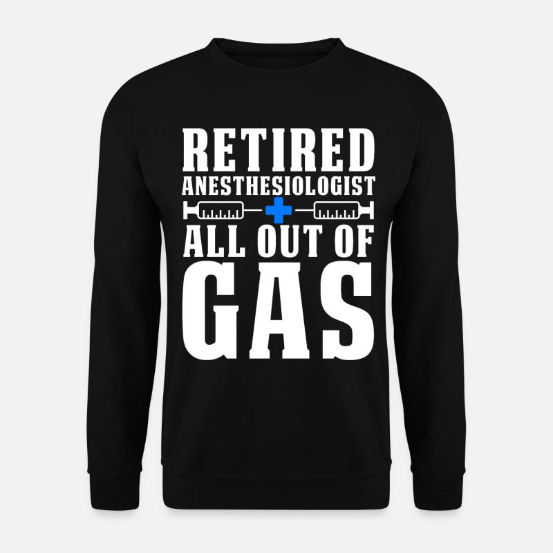 Anästhesiologie - Unisex Pullover - Schwarz