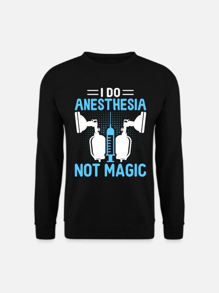 Anesthesiologist Anesthesiology - Unisex Sweatshirt - black