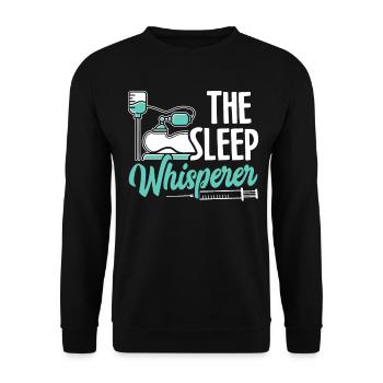 Anesthésiste Anesthésiologie - Sweat-shirt Unisexe - noir - Devant - Alina (178cm) & Michal (187cm)