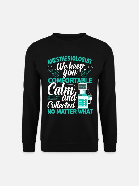 Anesthesiology - Unisex Sweatshirt - black