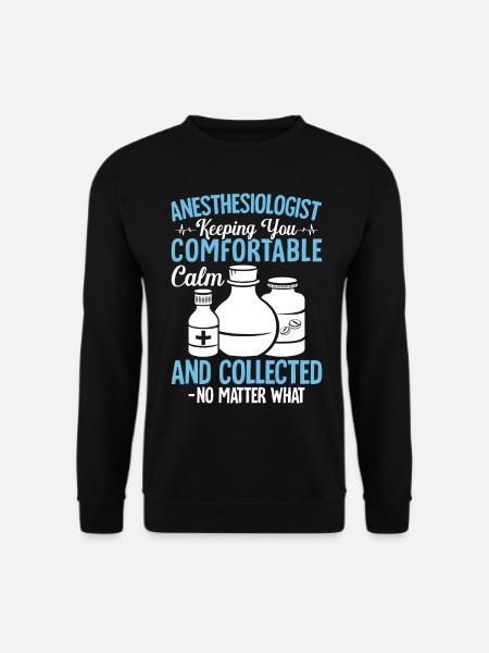 Anesthesiology - Unisex Sweatshirt - black